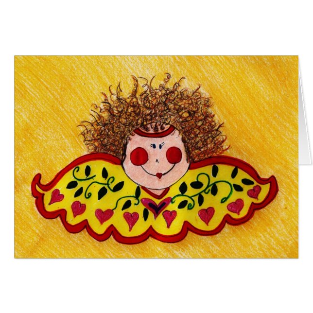 wilde haarengel (Voorkant Horizontaal)