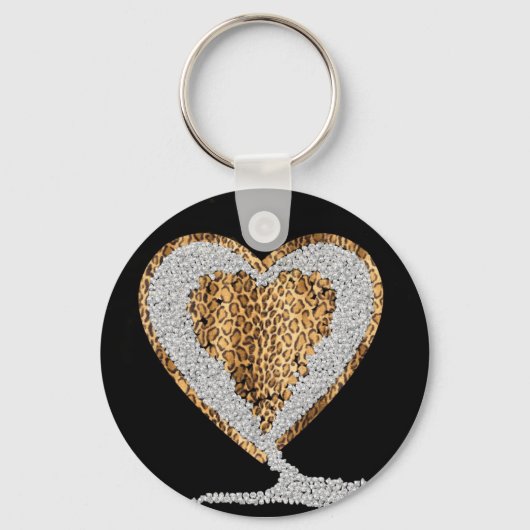 Wilde Hart Sleutelhanger (Voorkant)