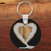 Wilde Hart Sleutelhanger (Voorkant)