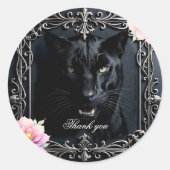 Wilde harten, eeuwige geloften. ronde sticker (Voorkant)