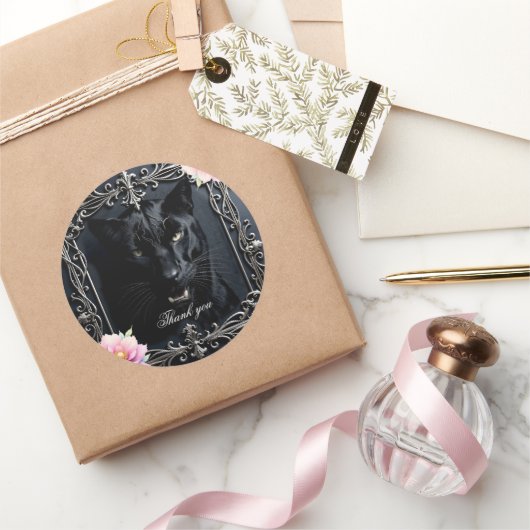 Wilde harten, eeuwige geloften. ronde sticker (Geschenken)