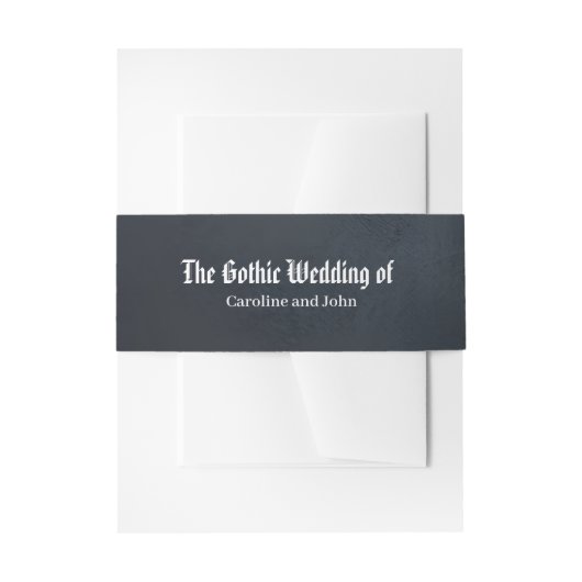 Wilde harten, eeuwige geloften. uitnodigingen wikkel (Voorkant Voorbeeld)