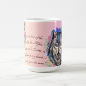 Wilde harten | Ontwerp van Alpha en Luna Wolf Koffiemok (Center)