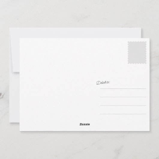 Wilde harten Valentijnsdag Briefkaart (Achterkant)