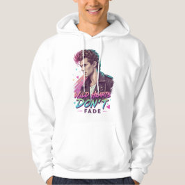 Wilde Harten Vervagen Niet – Retro Graffiti Pop Ar Hoodie
