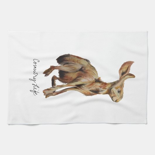 Wilde hazen theedoeken (Horizontaal)