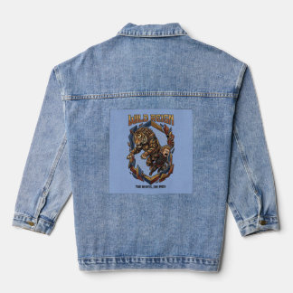 Wilde Heerschappij – Wilde Bond Grafisch Denim Jacket