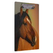 Wilde hengst, Gouden Licht en Regenboog Klembord (Rechts)