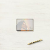 Wilde hengst, Gouden Licht en Regenboog Post-it® Notes (Op bureau)