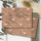 Wilde Herfst Pampas Grass Terracotta Decoupage Tissuepapier