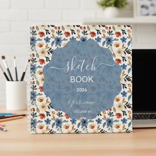 Wilde Herfstbloemen Notitieboek