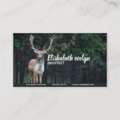 wilde herten van wilde herten visitekaartje (Voorkant)