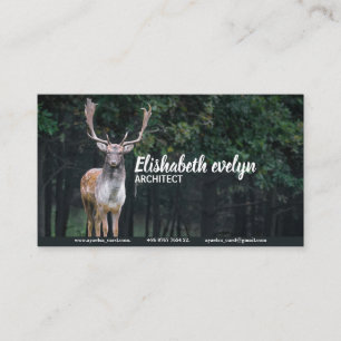 wilde herten van wilde herten visitekaartje