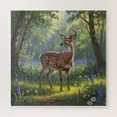 Wilde Hertpuzzel Legpuzzel (Verticaal)