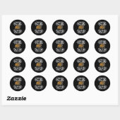 Wilde Hog Hunting Boar Hunting Ronde Sticker (Vel)