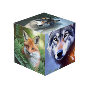 wilde honden en vossen, kubus