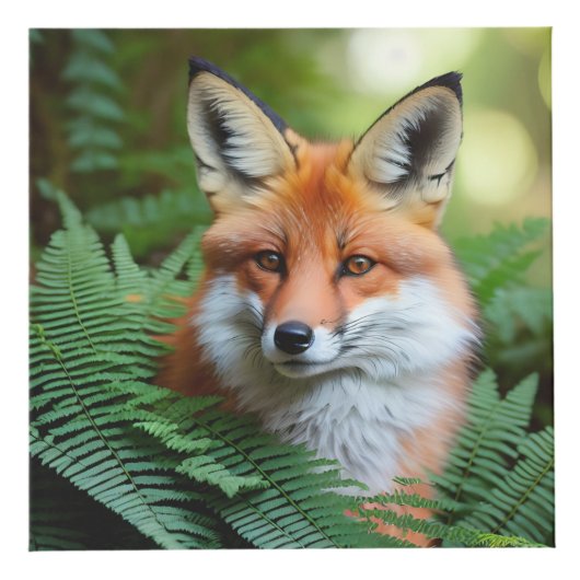 wilde honden en vossen, kubus (Voorkant)