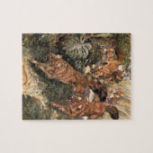  wilde honden, gaten van Winifred Austen Legpuzzel (Horizontaal)