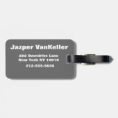 Wilde honden redden ons leven bagagelabel (Achterkant horizontaal)