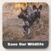 Wilde honden redden ons leven onderzetter (Voorkant)