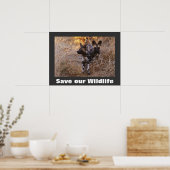 Wilde honden redden ons Poster in het wild (Keuken)