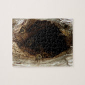 Wilde honingbijen in een holle boom legpuzzel (Horizontaal)