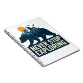 Wilde horizons notitieboek (Rechterzijde)