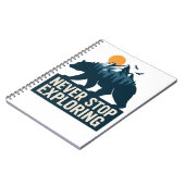 Wilde horizons notitieboek (Linkerzijde)