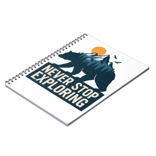 Wilde horizons notitieboek (Linkerzijde)