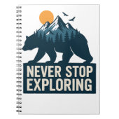 Wilde horizons notitieboek (Voorkant)