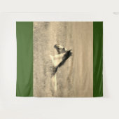 WILDE HORSE IN DE DESERT  Tapestry Wandkleed (Voorkant (horizontaal))