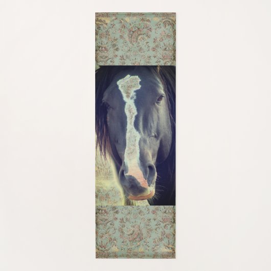 WILDE HORSE VAN UTAH ORIGINAL ART YOGA MAT (Voorkant)