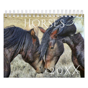 WILDE HORSES, DAGJAAR KALENDER