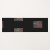 WILDE HORSES VAN UTAH YOGA Mat (Achterkant (horizontaal))