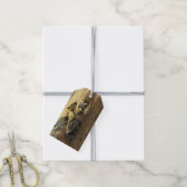 Wilde Hyena (door Wilhem Kuhnert) Cadeaulabel (Met Touw)