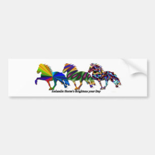 Wilde IJslanders Bumpersticker