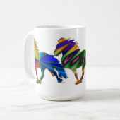 Wilde IJslanders Koffiemok (Voorkant links)