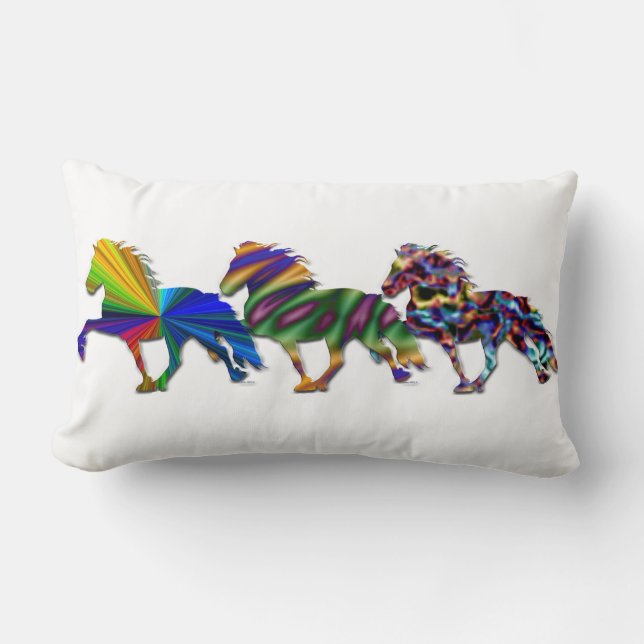 Wilde IJslandse dics Kussen (Voorkant)