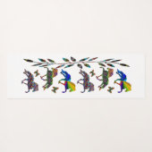 Wilde IJslandse dics Yogamat (Achterkant (horizontaal))