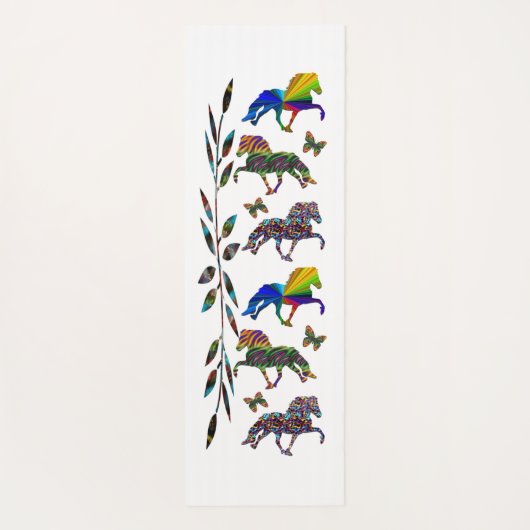 Wilde IJslandse dics Yogamat (Achterkant)