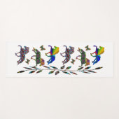 Wilde IJslandse dics Yogamat (Voorkant (horizontaal))