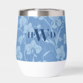 wilde indigoorchidee (Achterkant)