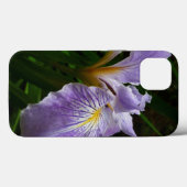 Wilde Iris Bloem Paarse Bloemen Case-Mate iPhone Case (Achterkant (horizontaal))