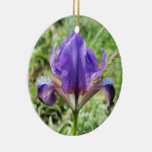 Wilde Iris-versiering Keramisch Ornament (Rechts)