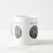 Wilde Iris Wildflower Coffee Mok (Voorkant links)