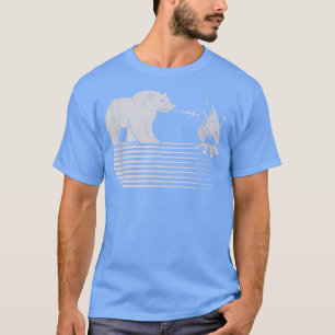 Wilde Ironic Beer Grilling Natuur Forest T-shirt