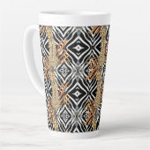 Wilde jachtluipaard  latte mok (Linkerhoek)