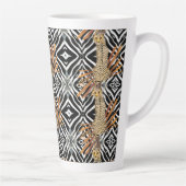 Wilde jachtluipaard  latte mok (Rechts)