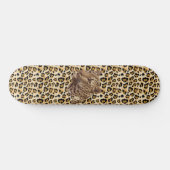 Wilde jachtluipaard persoonlijk skateboard (Horizontaal)