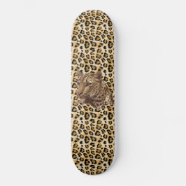 Wilde jachtluipaard persoonlijk skateboard